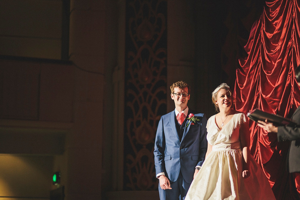 tyhneside cinema wedding, 50s birdcage, matt ethan photography