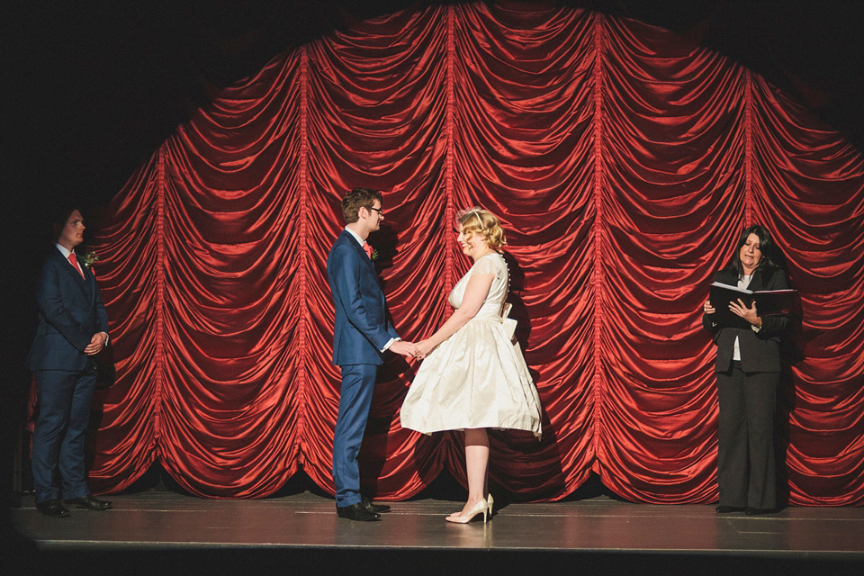 tyhneside cinema wedding, 50s birdcage, matt ethan photography