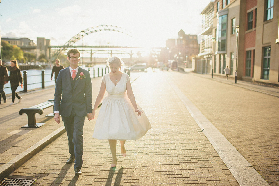 tyhneside cinema wedding, 50s birdcage, matt ethan photography