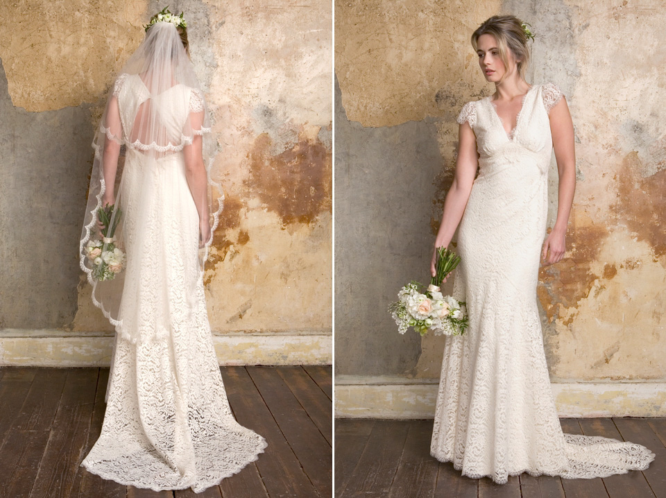 Sally Lacock Bridal, exquisite and romantic wedding dresses for the modern day bride. Visit sallylacock.com. sally lacock, modern vintage bride