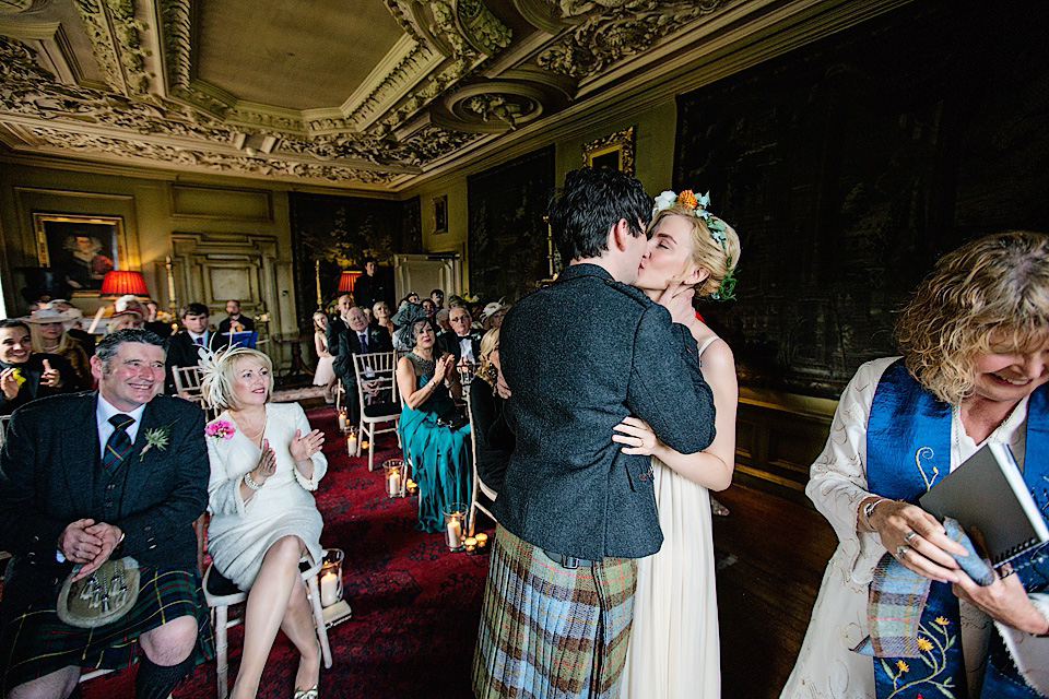 jenni mlear, weddings in scotland, kilt, shareen