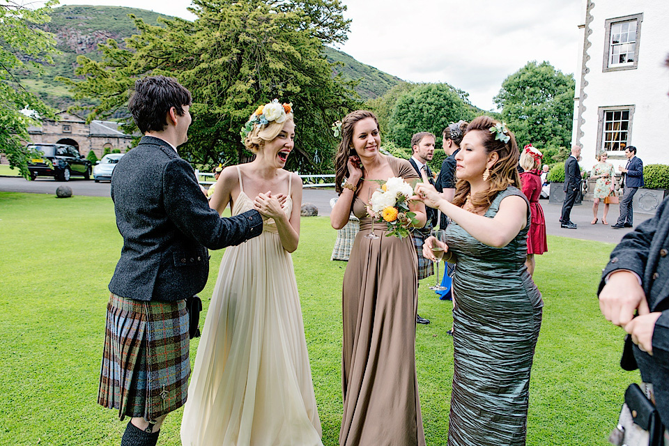 jenni mlear, weddings in scotland, kilt, shareen