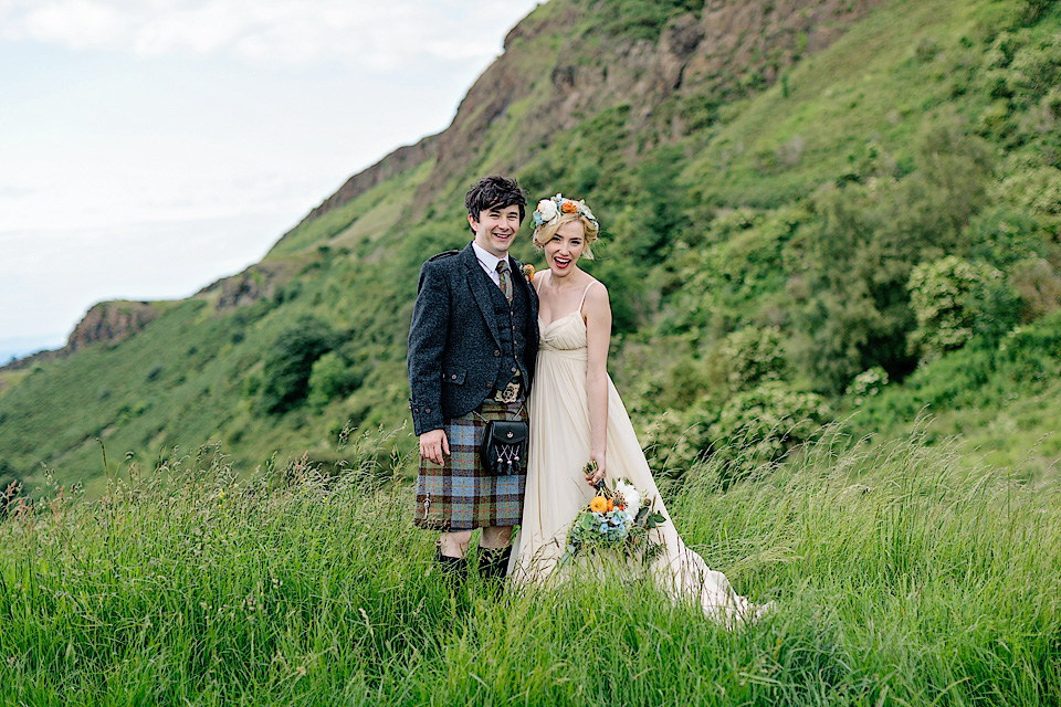 jenni mlear, weddings in scotland, kilt, shareen