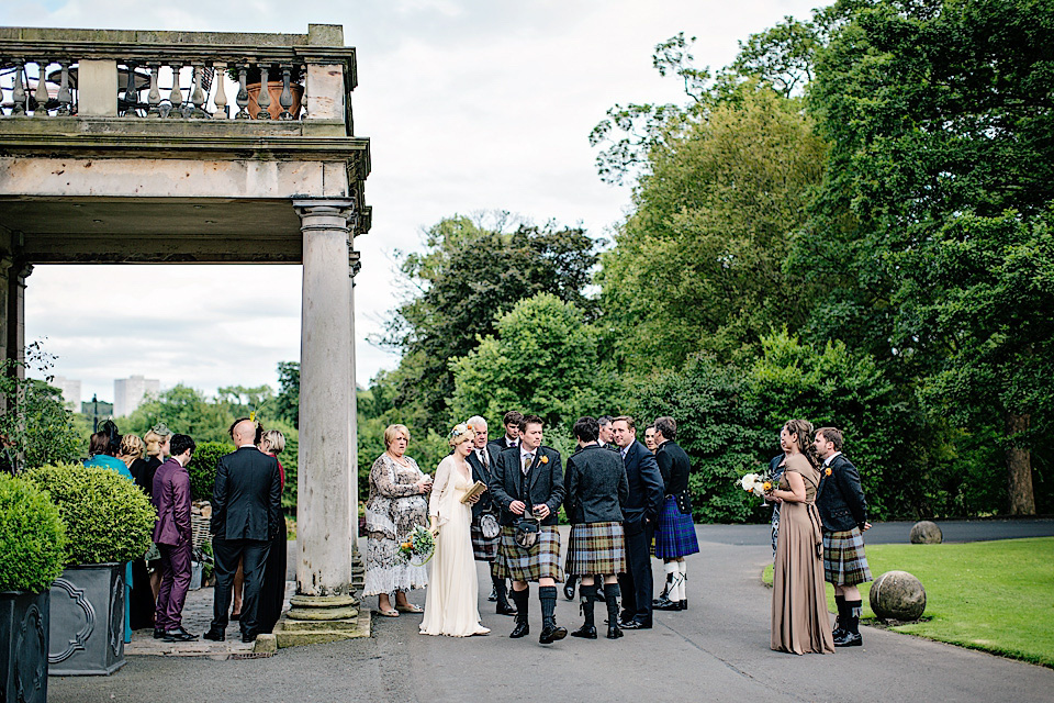 jenni mlear, weddings in scotland, kilt, shareen