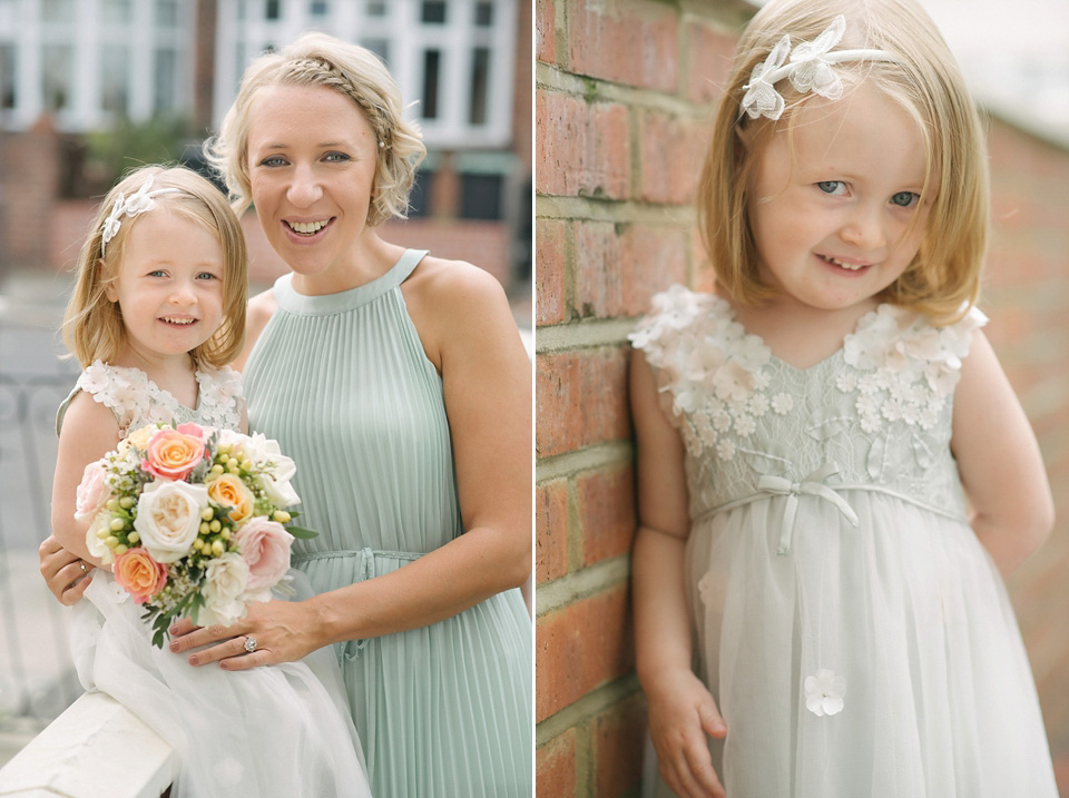 Jenny Packham's 'Esme' for a Mint Green and Pink Summer Wedding in ...