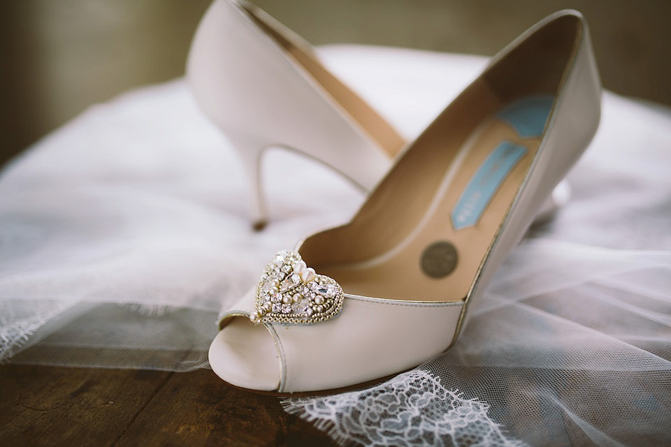 Charlotte Mills Wedding shoes, Jonny Draper Photography