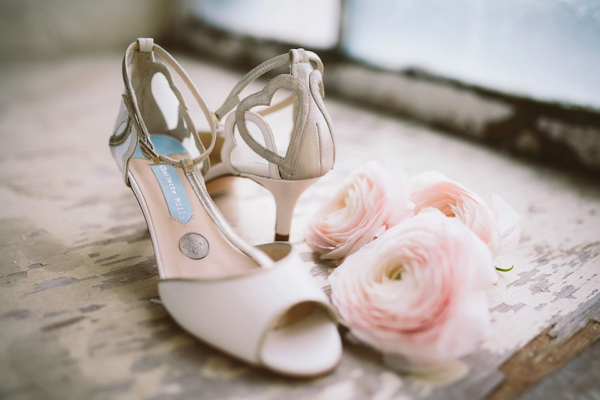 A Silver Sixpence in her Shoe – First Look at Charlotte Mills Beautiful New Wedding Shoes