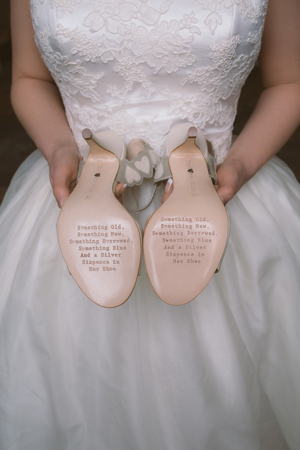 Charlotte Mills Wedding shoes, Jonny Draper Photography