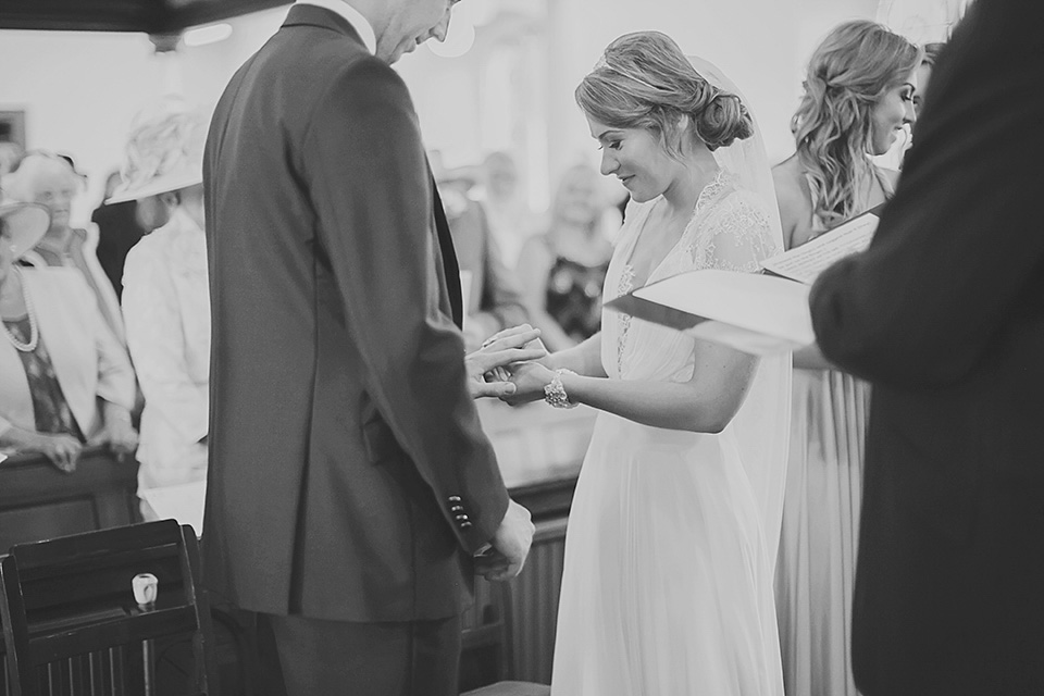 rose pink wedding, dentelle by jenny packham, elegant romantic wedding