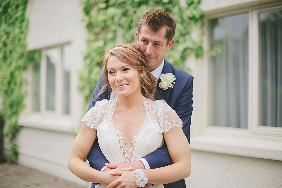 rose pink wedding, dentelle by jenny packham, elegant romantic wedding