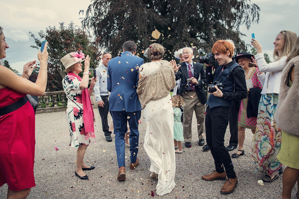 1940s bride, vintage bride, suzannah, suzannah.com, birdcage veil, assassynation wedding photography, frank millar videography