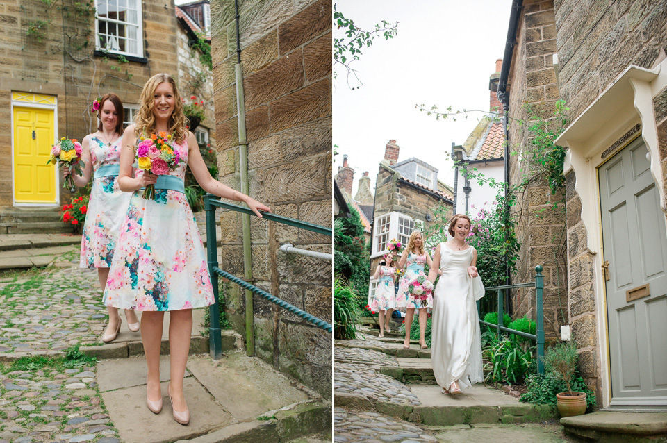 robin hoods bay wedding, seaside wedding, coastal weddings, stephanie swann photography