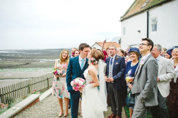 A Colourful Coastal Wedding at Robin Hoods Bay
