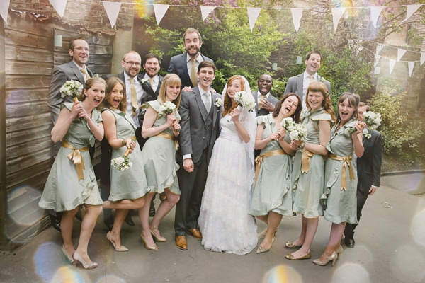 A Pale Green and Gold Baroque Inspired Wedding