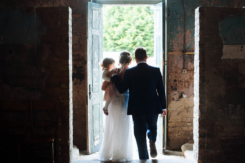 charlie brear, sequin wedding dress, the asylum peckham, london bride, london weddings, angela ward-brown photography