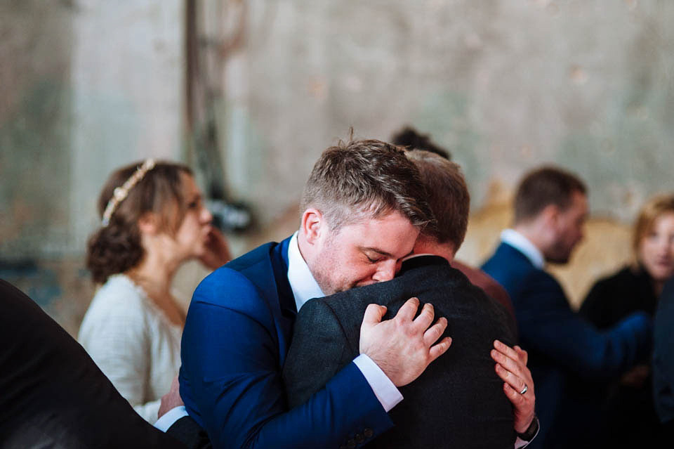 charlie brear, sequin wedding dress, the asylum peckham, london bride, london weddings, angela ward-brown photography