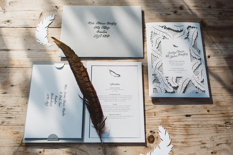 river cottage weddings, devon weddings, boho luxe wedding ideas, english country wedding, lasercut stationery, boho bride, bohemian bride, coco wedding venues, katrina otter weddings, miss bush bridal, rebecca goddard photography