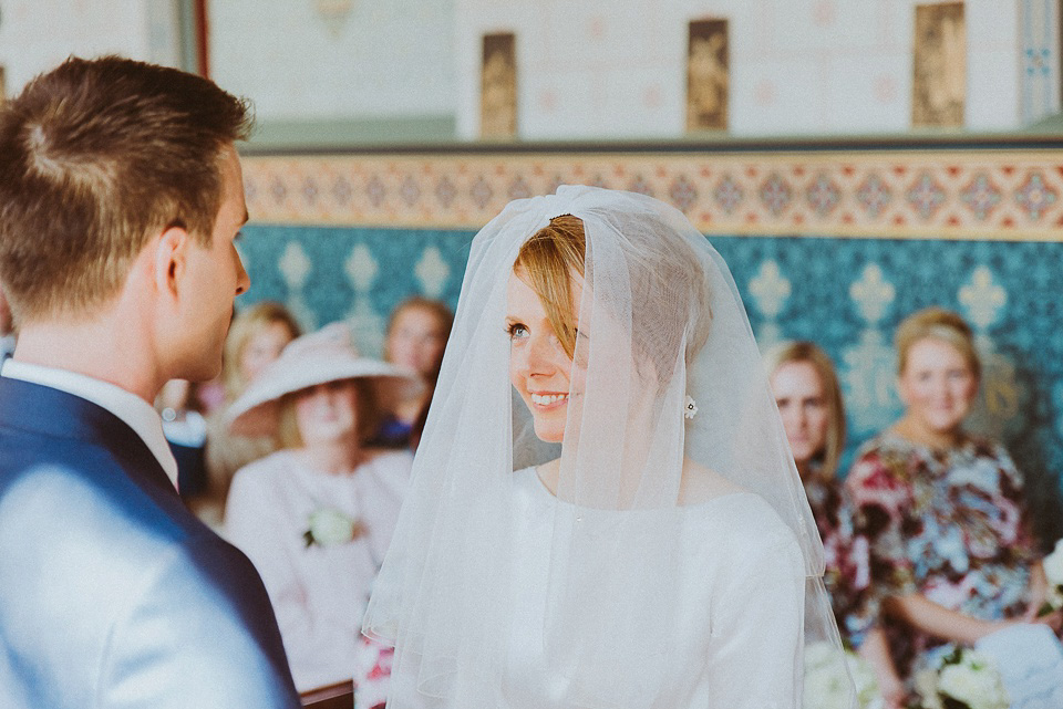 1960s vintage wedding dress, 1960s vintage wedding veil, broughton hall estate skipton wedding venue, shutter go click wedding photography, lovemydress bride, vintage wedding, 1960s vintage wedding, pouffy veil