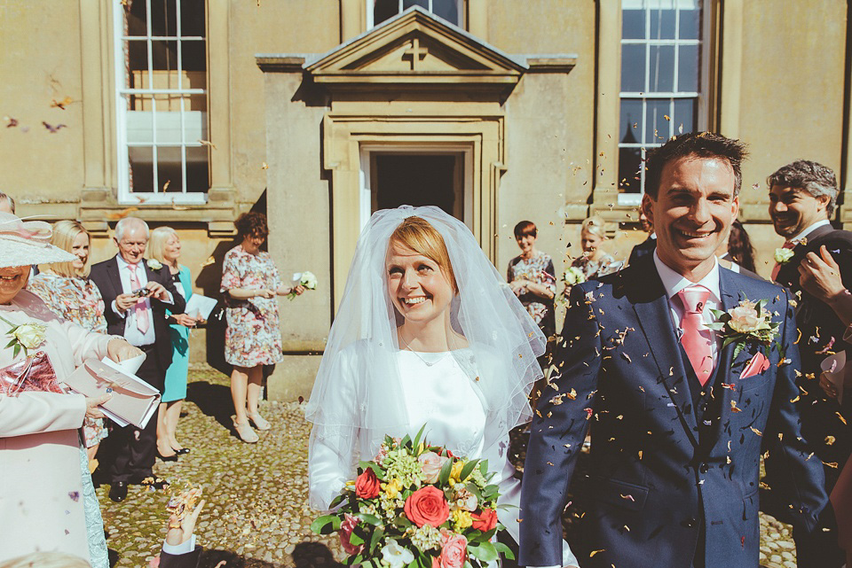 1960s vintage wedding dress, 1960s vintage wedding veil, broughton hall estate skipton wedding venue, shutter go click wedding photography, lovemydress bride, vintage wedding, 1960s vintage wedding, pouffy veil