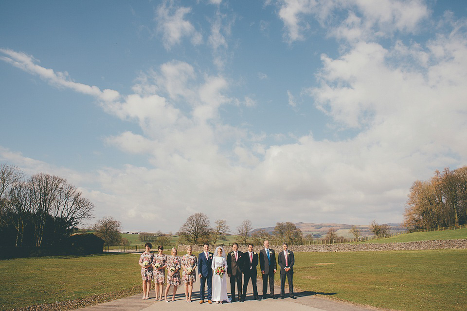 1960s vintage wedding dress, 1960s vintage wedding veil, broughton hall estate skipton wedding venue, shutter go click wedding photography, lovemydress bride, vintage wedding, 1960s vintage wedding, pouffy veil