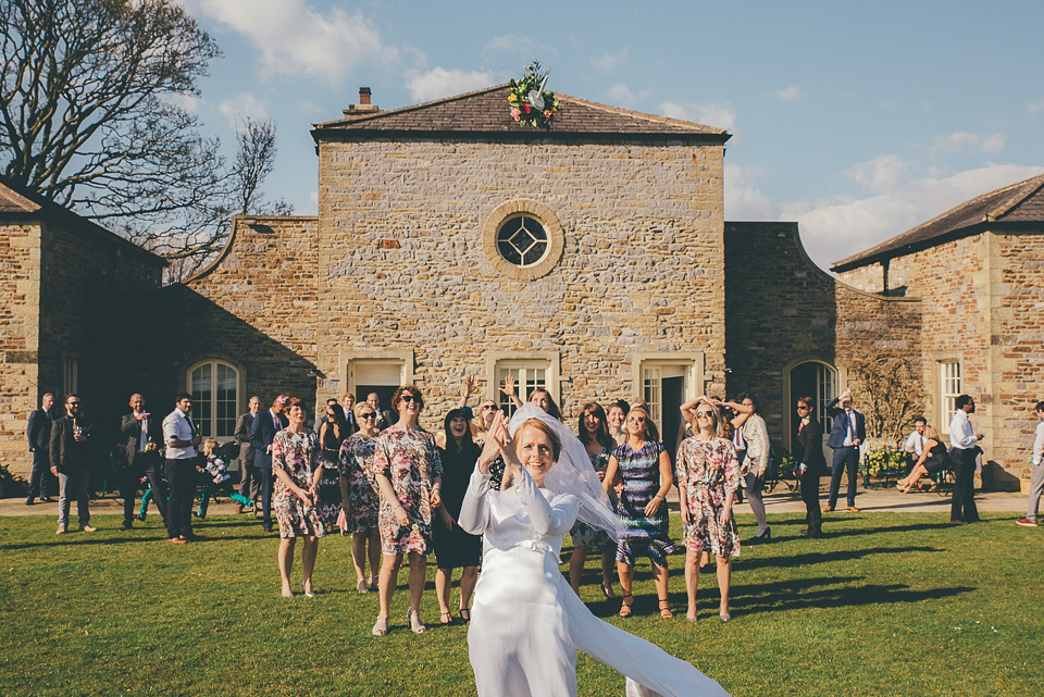 1960s vintage wedding dress, 1960s vintage wedding veil, broughton hall estate skipton wedding venue, shutter go click wedding photography, lovemydress bride, vintage wedding, 1960s vintage wedding, pouffy veil