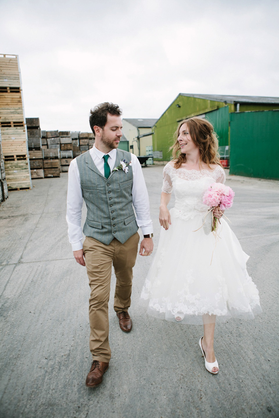 village hall wedding, orchard weddings, maggie sottero, joanna brown photography, 1950s style wedding dress, ted baker bridesmaids dresses, floral bridesmaids dress