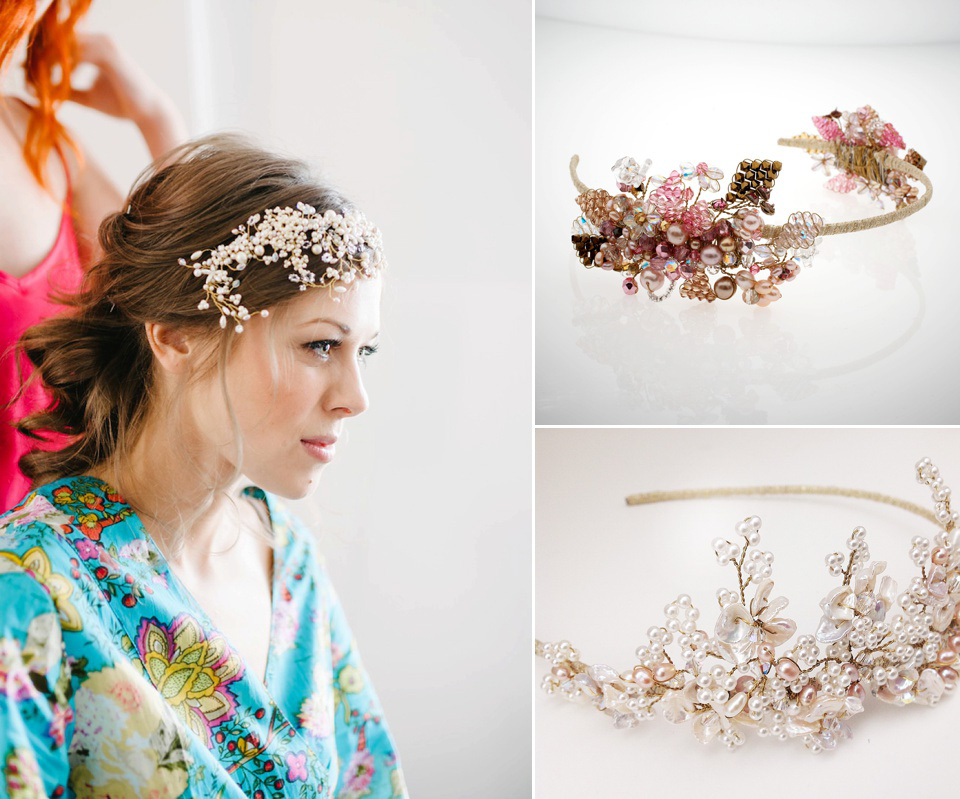Gillian Million, bridal accessories, hair vines