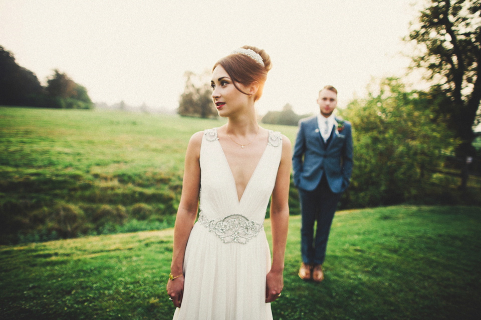 Clandon Park House wedding, Daphne by Jenny Packham, Miss Bush Bridal, September Weddings, Country House Wedding, Elegant Weddings // Marshal Gray Photography