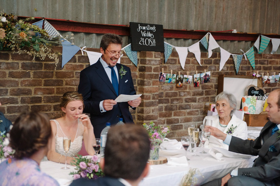 Colourful homespun barn wedding. Photography by Eliza Claire.