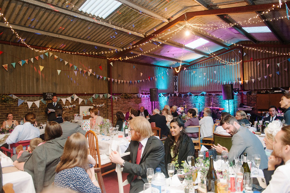 Colourful homespun barn wedding. Photography by Eliza Claire.