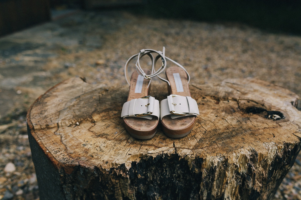 Humanist wedding ceremony in a field, Summer Solstice wedding, Midsummer wedding, bridal separates, The Pocket Library (dress maker). Images by Eclection Photography