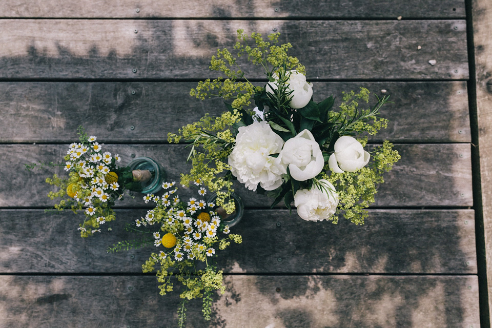 Humanist wedding ceremony in a field, Summer Solstice wedding, Midsummer wedding, bridal separates, The Pocket Library (dress maker). Images by Eclection Photography