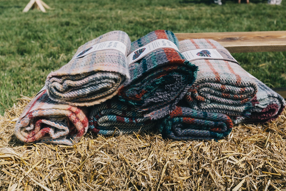 Humanist wedding ceremony in a field, Summer Solstice wedding, Midsummer wedding, bridal separates, The Pocket Library (dress maker). Images by Eclection Photography