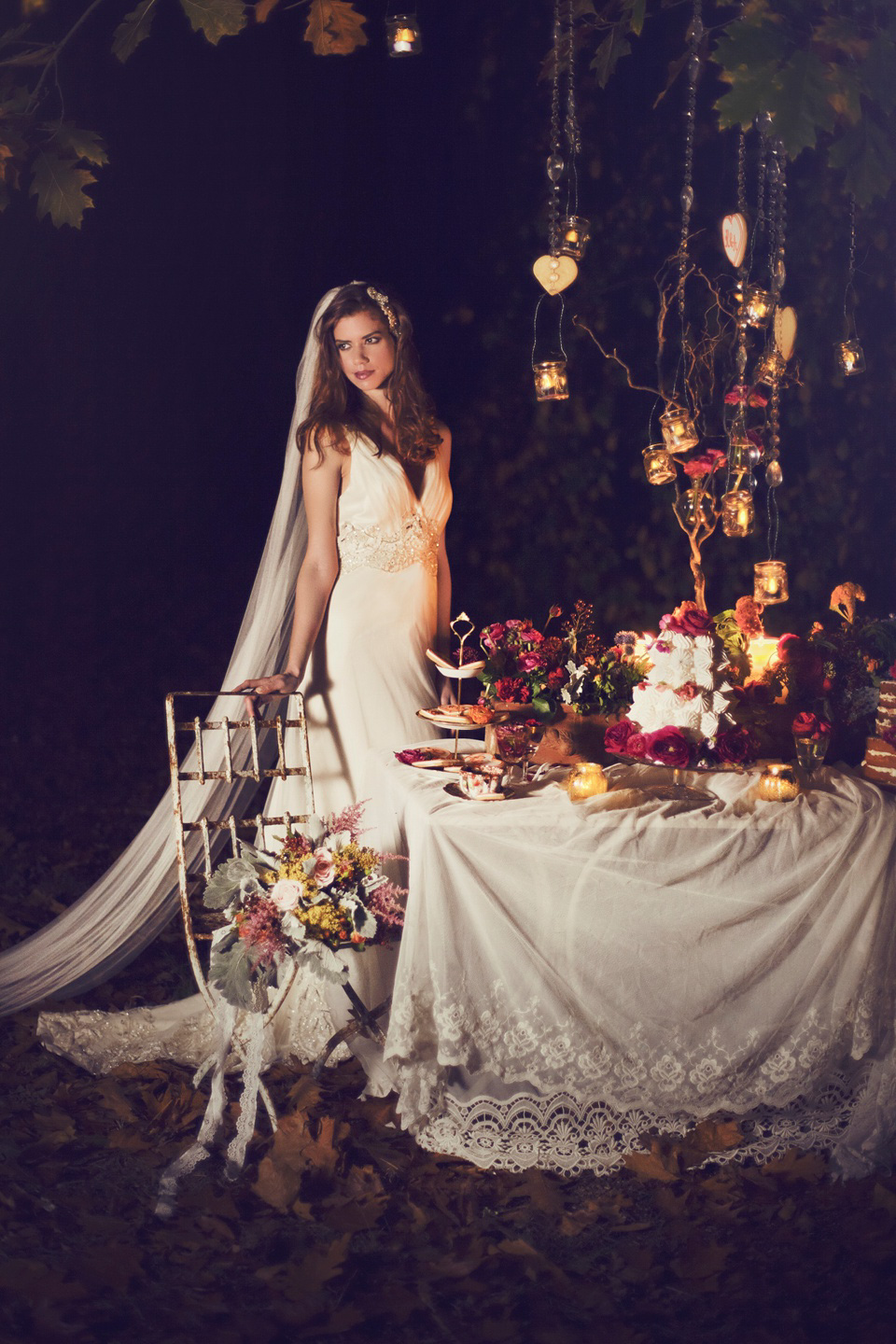 Shanna Melville, romantic and feminine, bespoke handmade wedding dresses - visit shannamelville.com