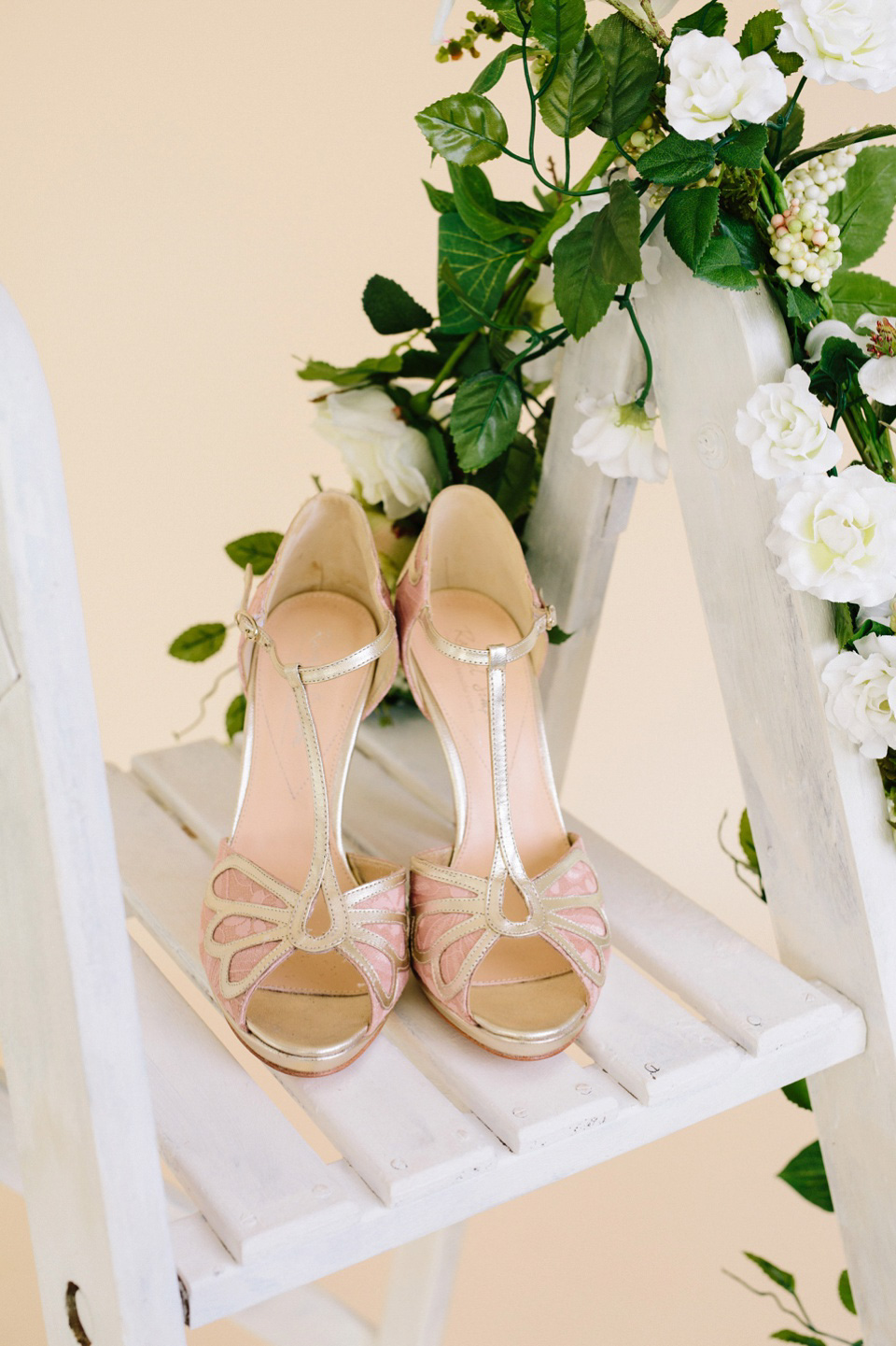 Stylish, comfortable, colourful and elegant wedding shoes by Rachel Simpson