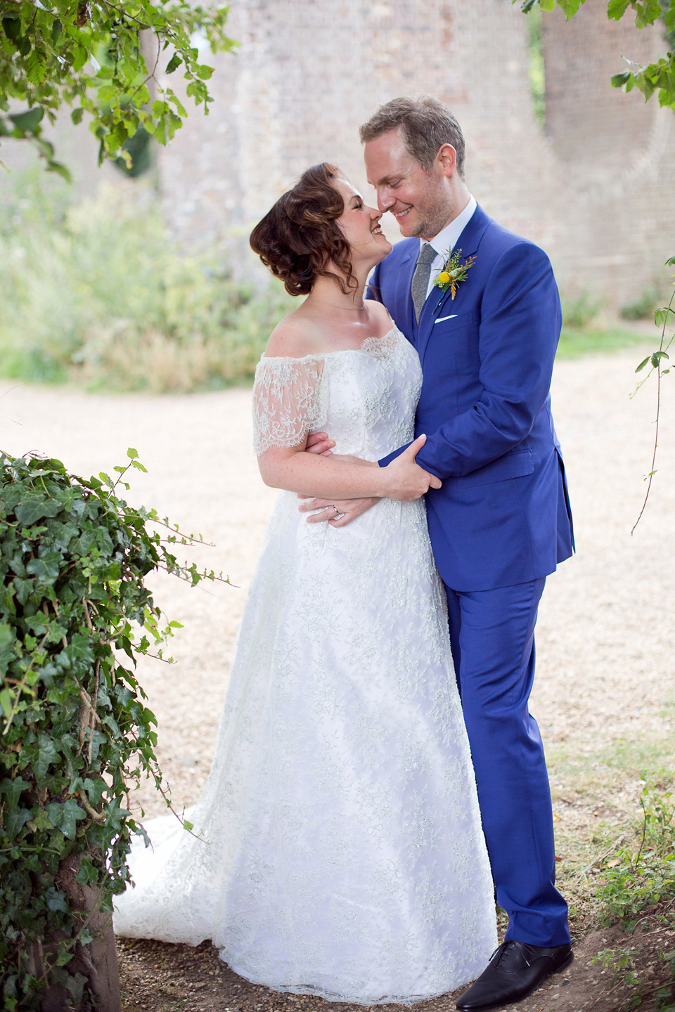 The bride created her own dress, veil and bridesmaids dresses for her Railway Museum wedding. Photography by Emma Sekhon.