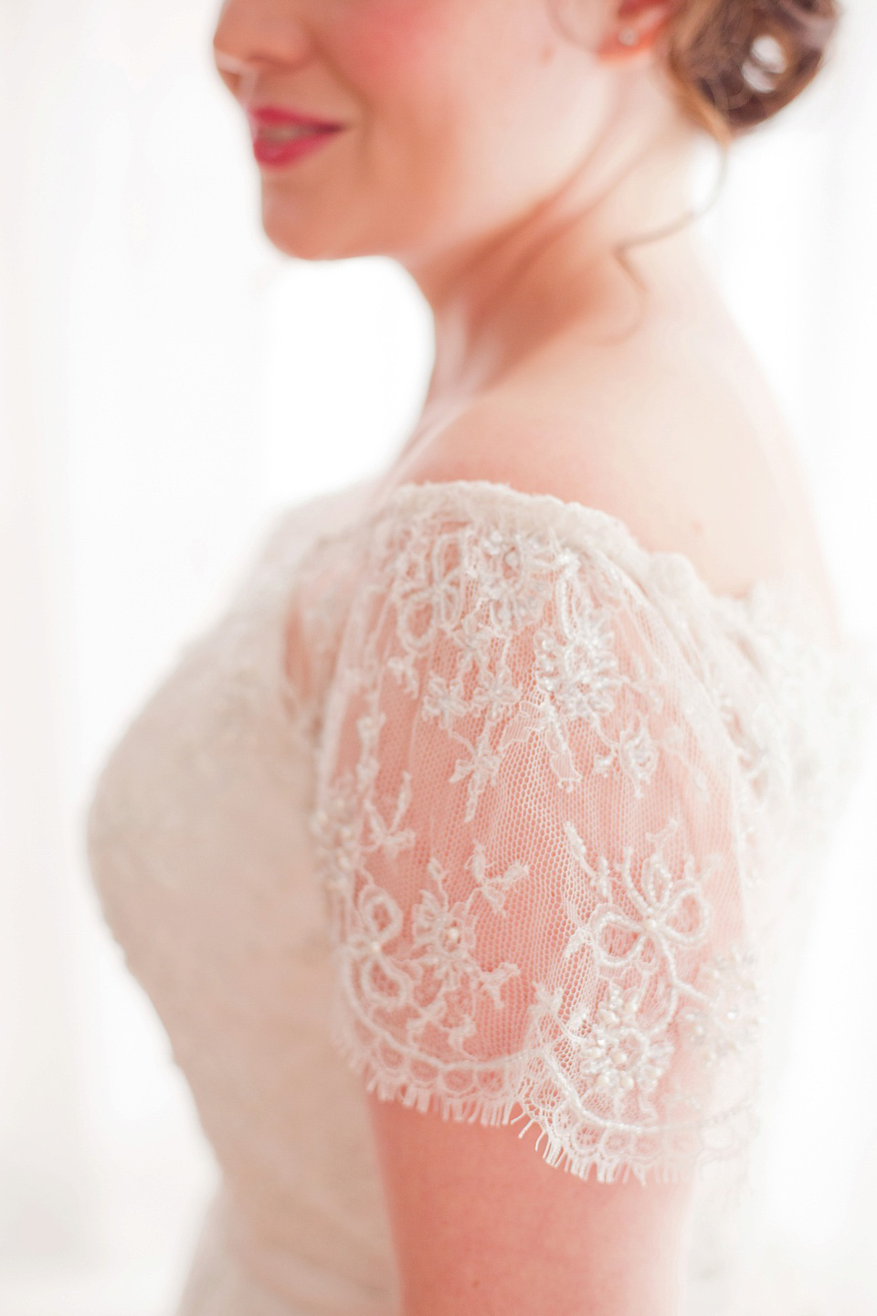 The bride created her own dress, veil and bridesmaids dresses for her Railway Museum wedding. Photography by Emma Sekhon.