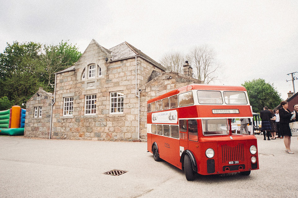 A 1980's vintage wedding dress for a DIY, handmade and craft filled village hall wedding in Scotland. Photography by Donna Murray. A 1980's vintage wedding dress for a DIY, handmade and craft filled village hall wedding in Scotland. Photography by Donna Murray.