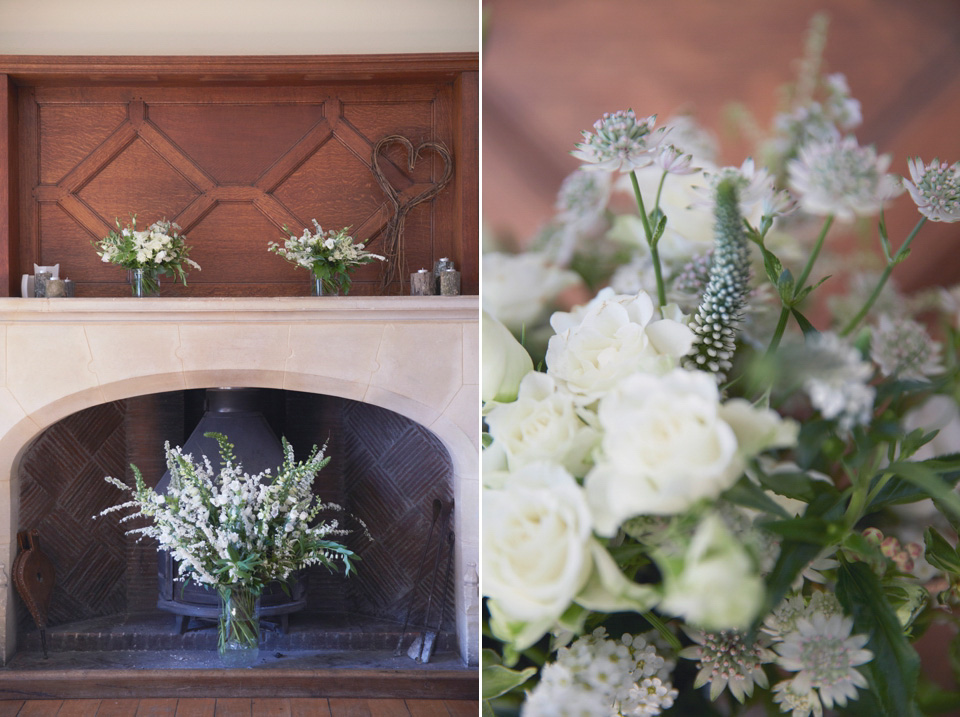 Outdoor Indoor wedding inspired by nature and woodland, Temperley London wedding dress, Chaffeymoor Grange Dorset wedding venue, Spring wedding, Laid back and relaxed wedding, intimate wedding, Natalie J Weddings Photography