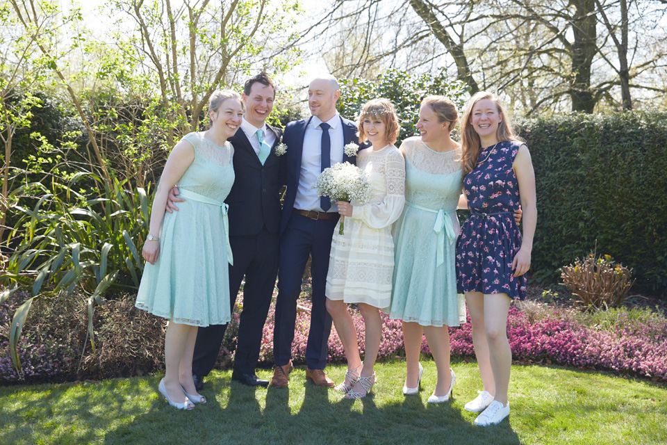 Outdoor Indoor wedding inspired by nature and woodland, Temperley London wedding dress, Chaffeymoor Grange Dorset wedding venue, Spring wedding, Laid back and relaxed wedding, intimate wedding, Natalie J Weddings Photography