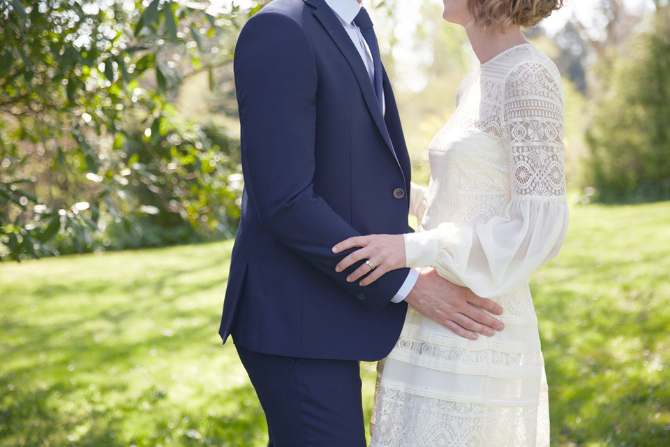 Outdoor Indoor wedding inspired by nature and woodland, Temperley London wedding dress, Chaffeymoor Grange Dorset wedding venue, Spring wedding, Laid back and relaxed wedding, intimate wedding, Natalie J Weddings Photography