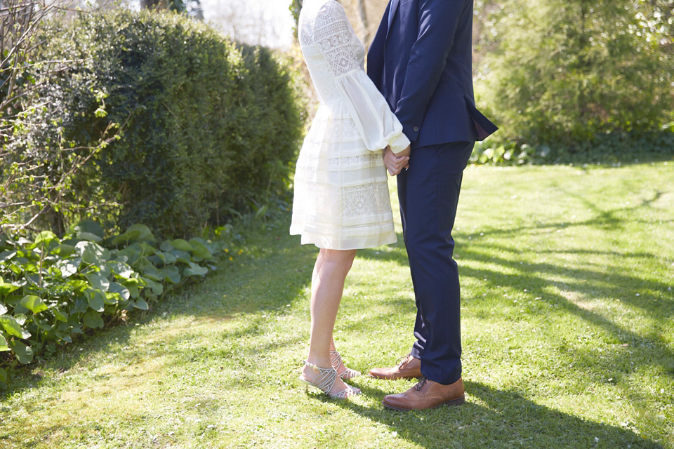 Outdoor Indoor wedding inspired by nature and woodland, Temperley London wedding dress, Chaffeymoor Grange Dorset wedding venue, Spring wedding, Laid back and relaxed wedding, intimate wedding, Natalie J Weddings Photography