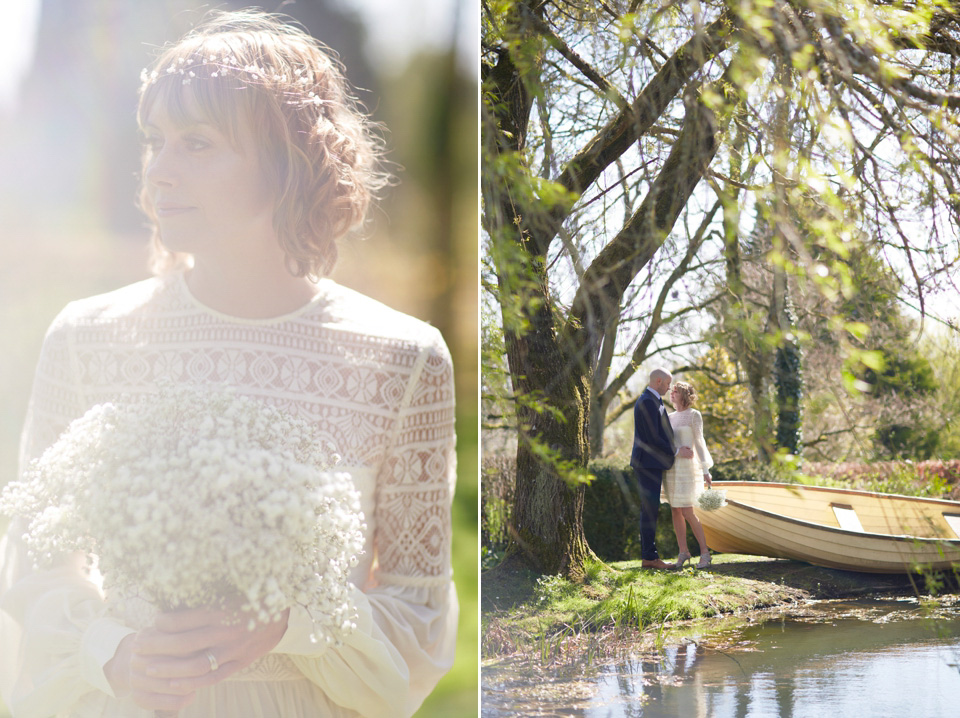 Outdoor Indoor wedding inspired by nature and woodland, Temperley London wedding dress, Chaffeymoor Grange Dorset wedding venue, Spring wedding, Laid back and relaxed wedding, intimate wedding, Natalie J Weddings Photography