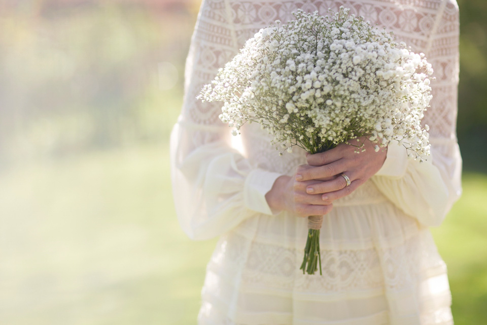 Outdoor Indoor wedding inspired by nature and woodland, Temperley London wedding dress, Chaffeymoor Grange Dorset wedding venue, Spring wedding, Laid back and relaxed wedding, intimate wedding, Natalie J Weddings Photography