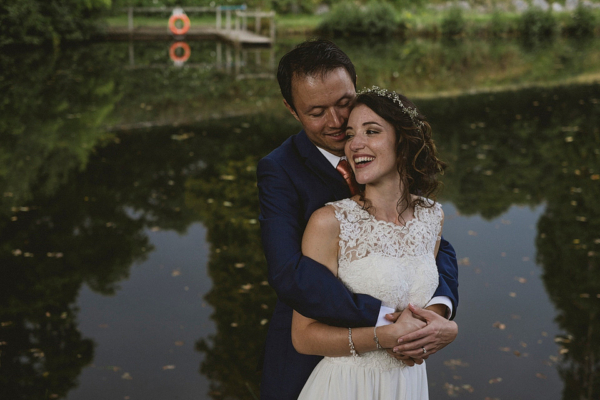 An Etsy Wedding Dress for a Boho Luxe Bride and her Travel Inspired Country House Wedding