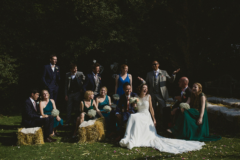 September weddings, Colehayes Park Dartmoor wedding venue, Etsy wedding dress, York Place Studioes Photography