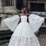 Halfpenny London bridal separates with interchangeable sleeves