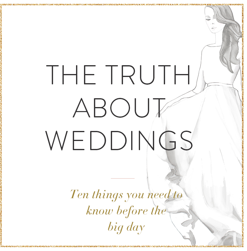 Things you need for on sale a wedding