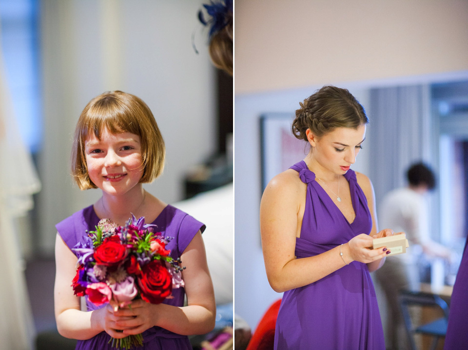 A Bride in Stephanie Allin for her Military Winter Wedding at the Tower of London. Images by Olliver Photography.