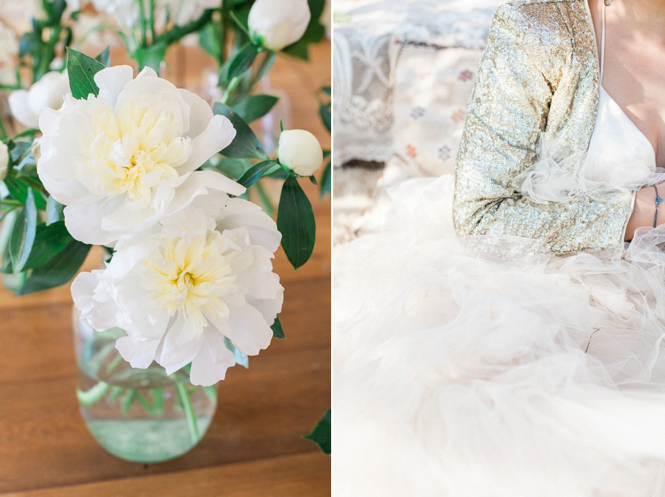 Pastel shades and pretty flowers, Spring and Summer outdoor wedding inspiration with Wedding Yurts - visit weddingyurts.co.uk.